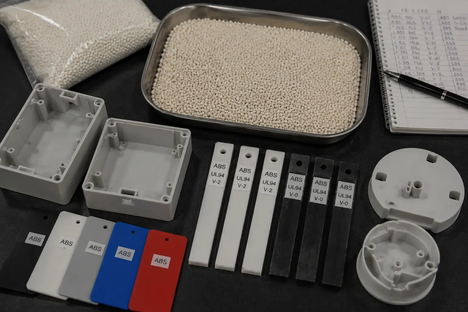 PC or PC/ABS engineering housing samples